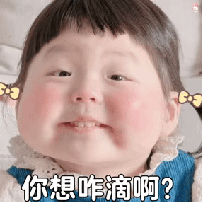 可爱搞笑的表情包:你在跟谁聊天