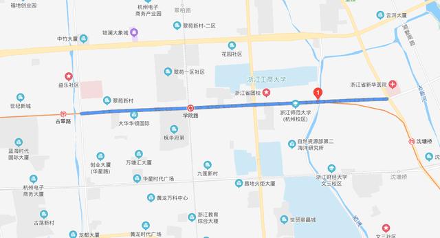 文二西路，文二西路738号属于什么街道