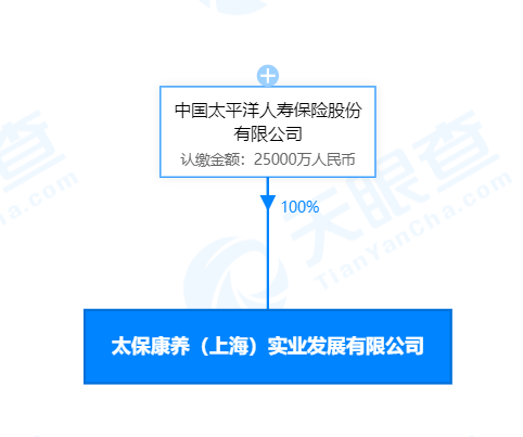 太平洋保險成立新公司 經營範圍包含養老服務等