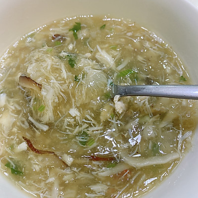 年夜饭硬菜——蟹肉鱼翅羹
