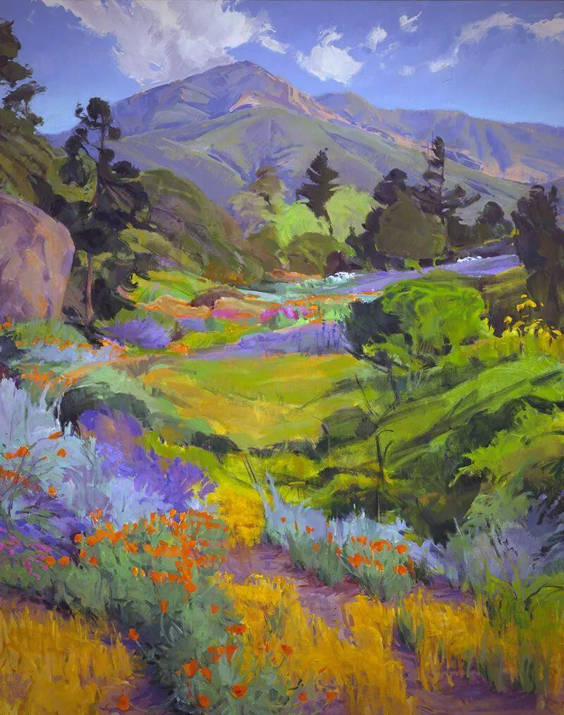 多幅色彩丰富的自然风景画,展现迷人景致!