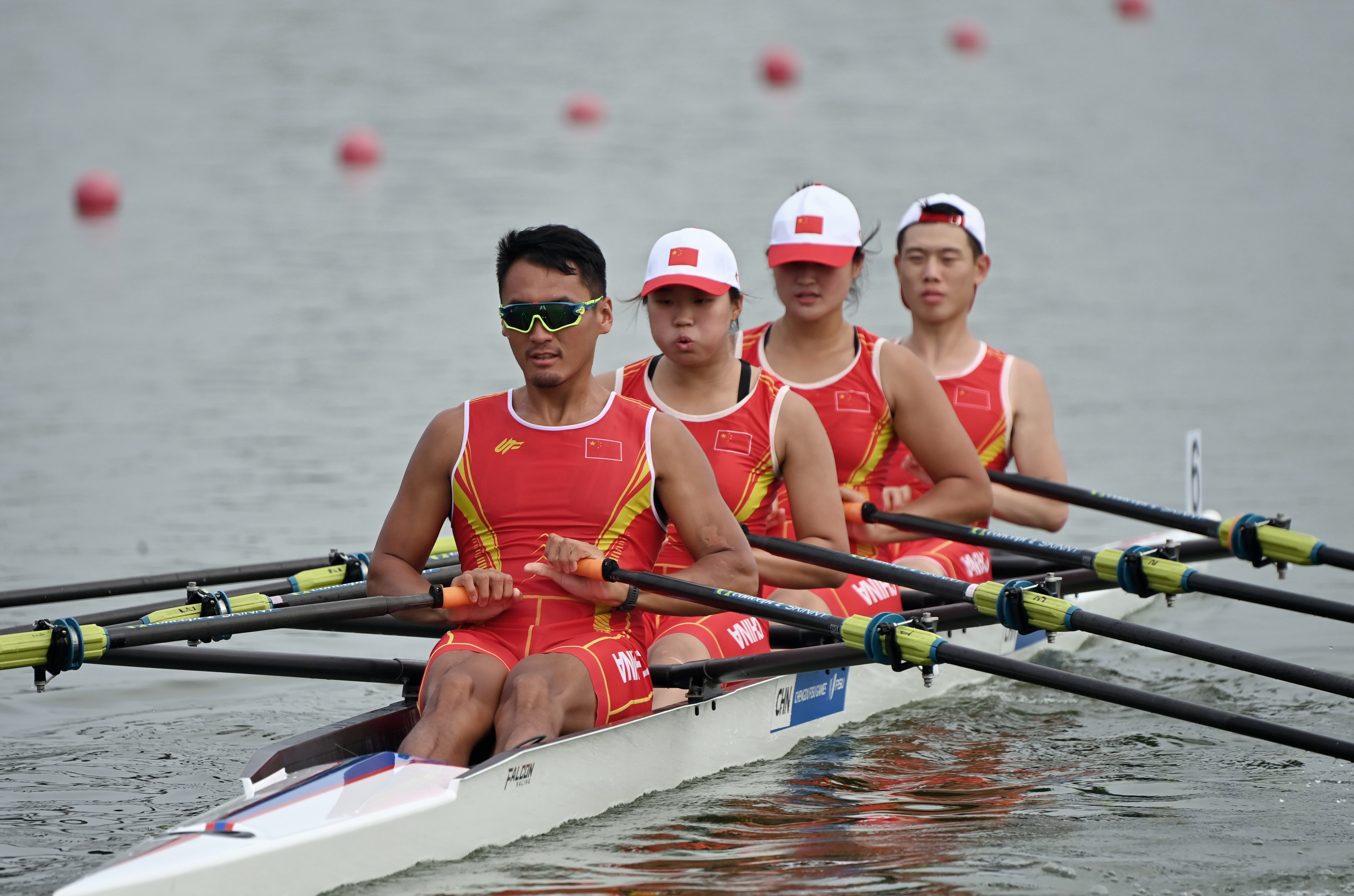 赛艇——混合四人双桨决赛赛况