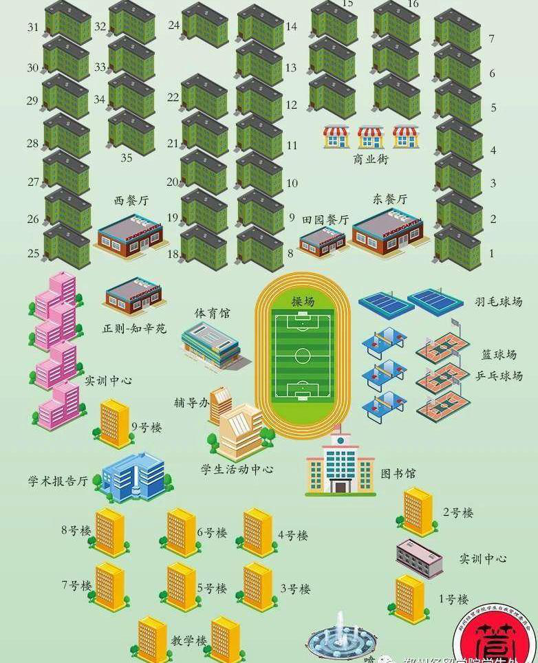 中原工学院三维地图图片