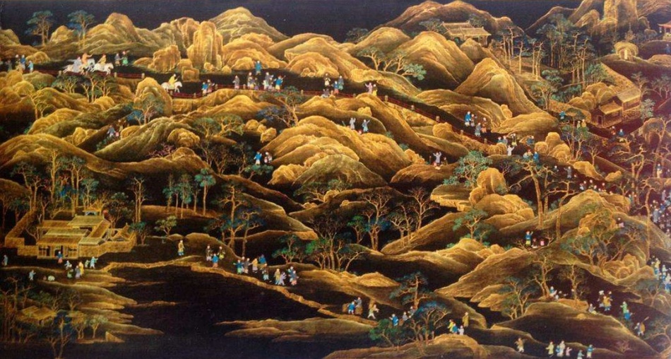 藏品赏读|《万笏朝天图》再现乾隆下江南