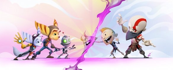 ps5最新大作《瑞奇与叮当》解禁贺图:艾比手拿大锤!