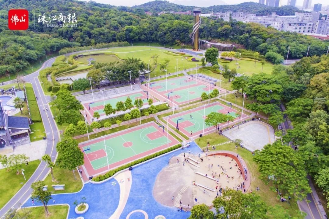 绿道,儿童乐园,运动场……350亩的城中"绿心"藏在顺德这个地方