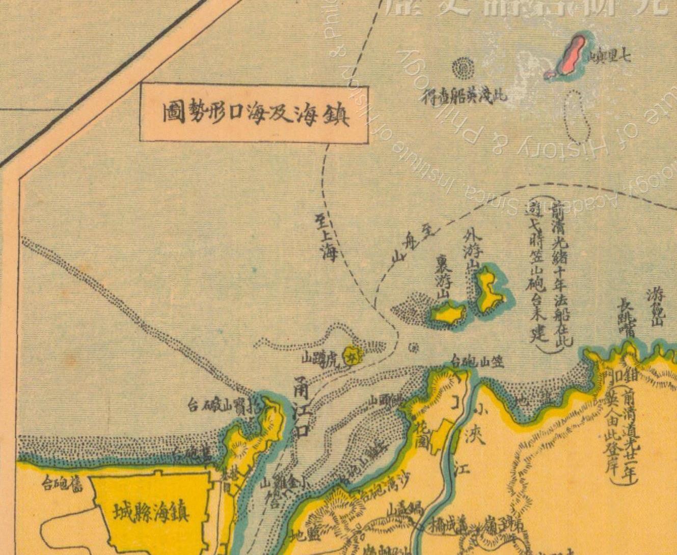 镇海老城区地图图片