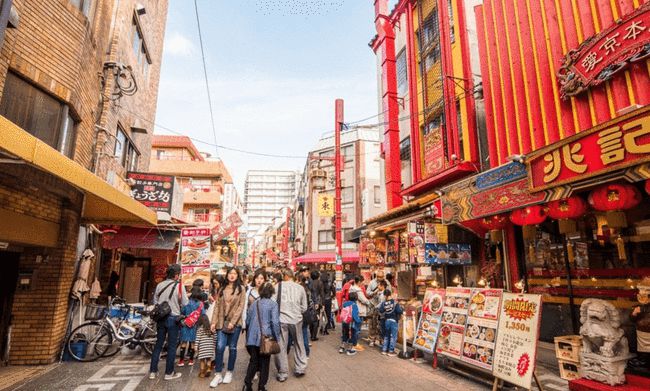 中央对大连日本风情街图片