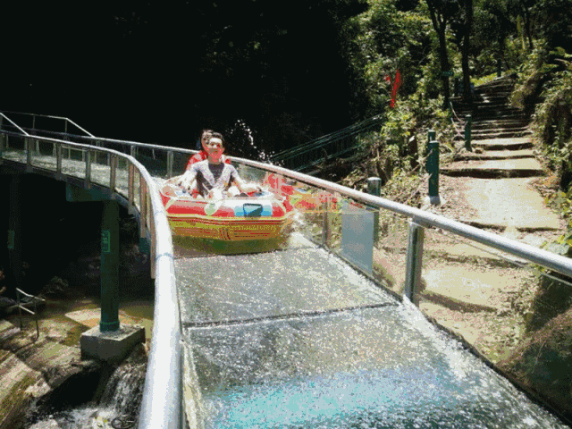 感恩父爱丨游花海,逛溶洞,玩网红高空玻璃漂流!一切尽在龙宫洞