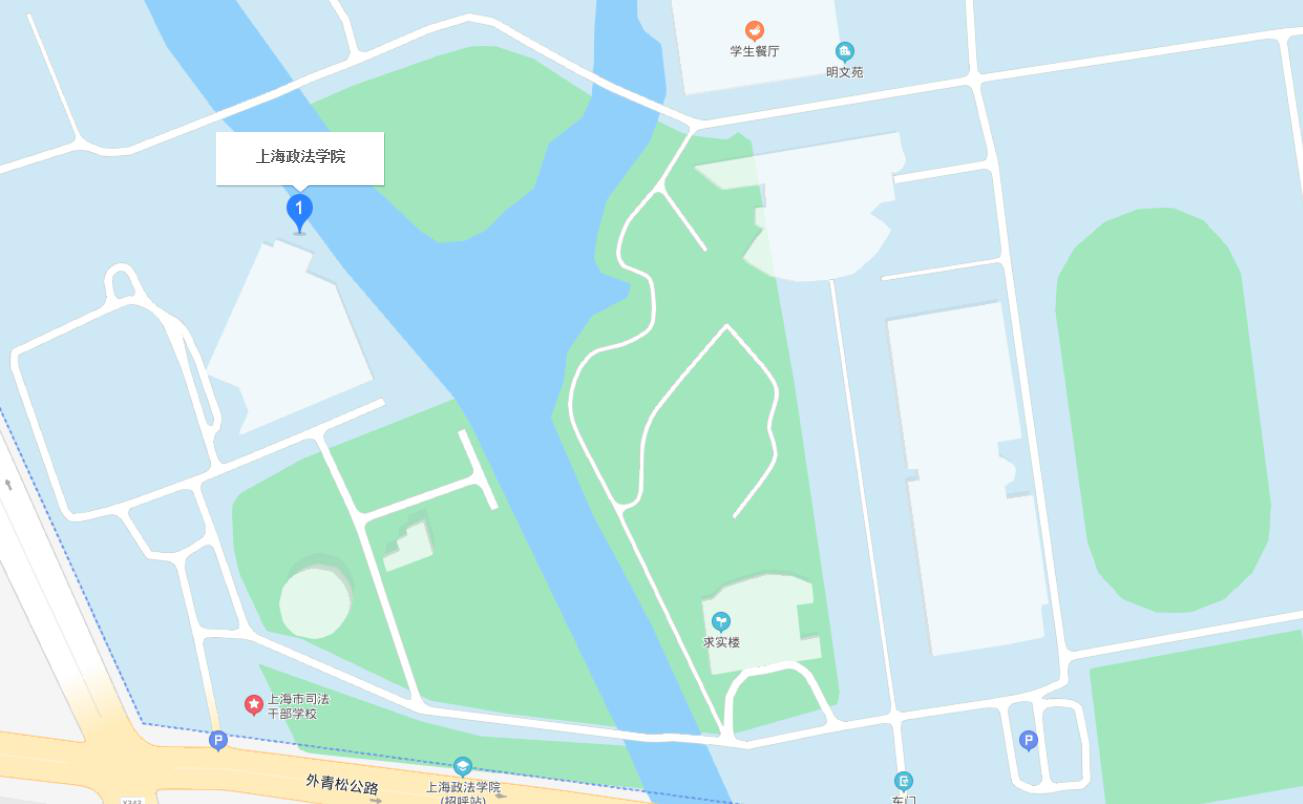 上海政法学院校园地图