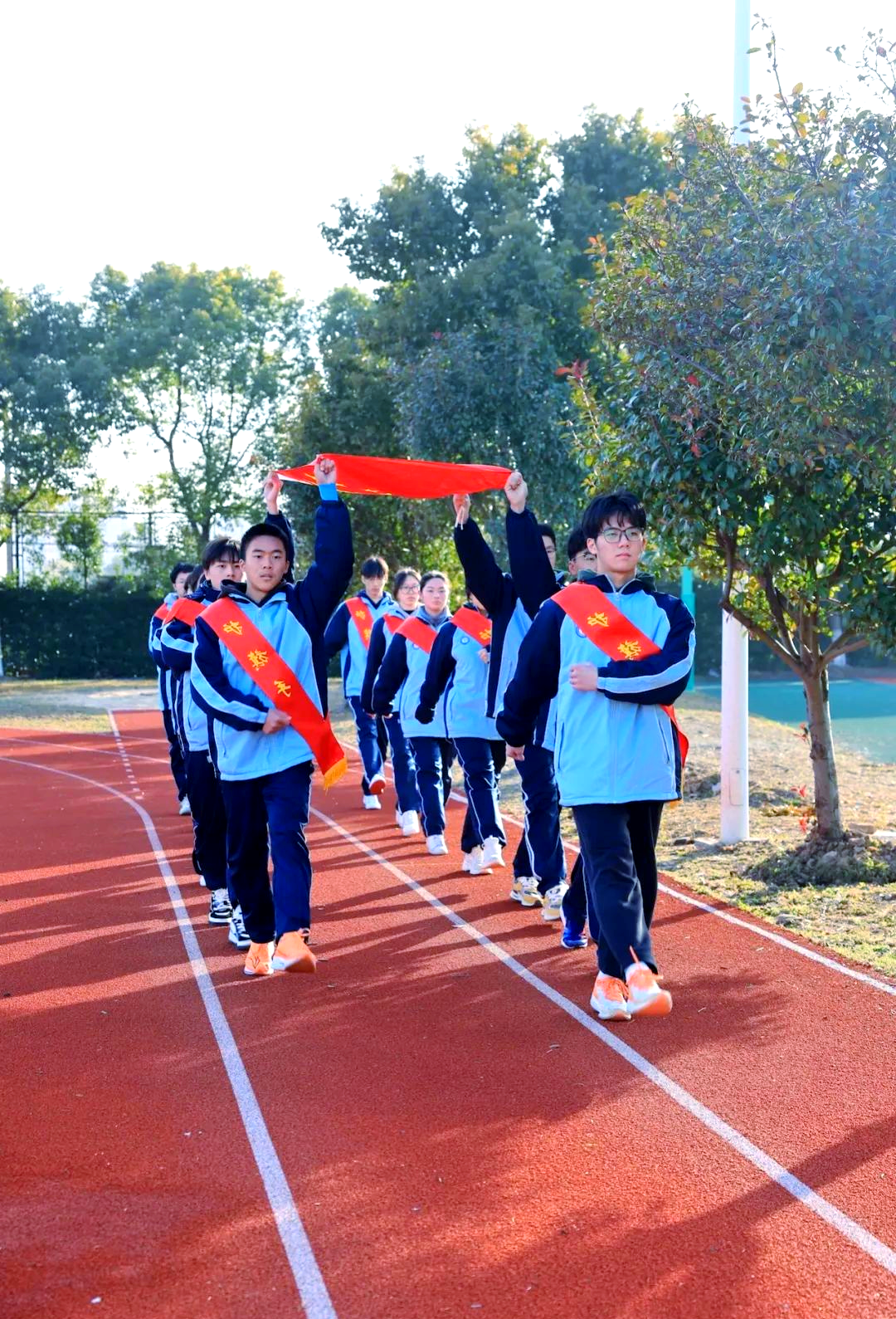 上海龚路中学开学季:新学期新征程