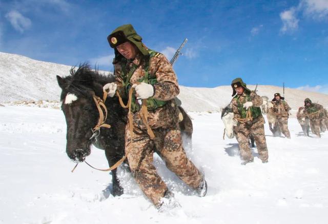 邊防軍人的真實照片