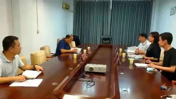 郑建合同志到局属单位进行走访调研