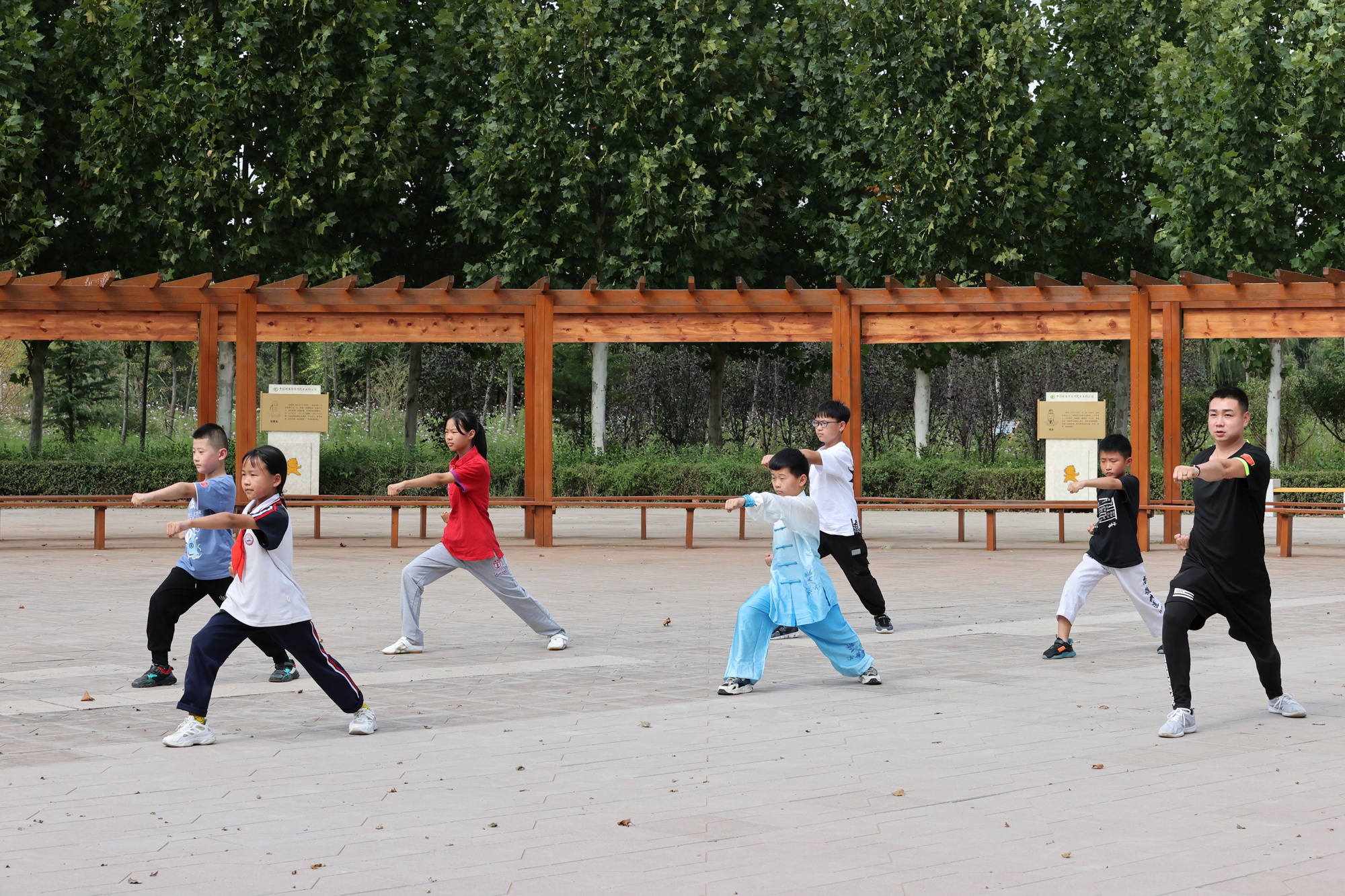 沧州:"武术之乡"习武忙