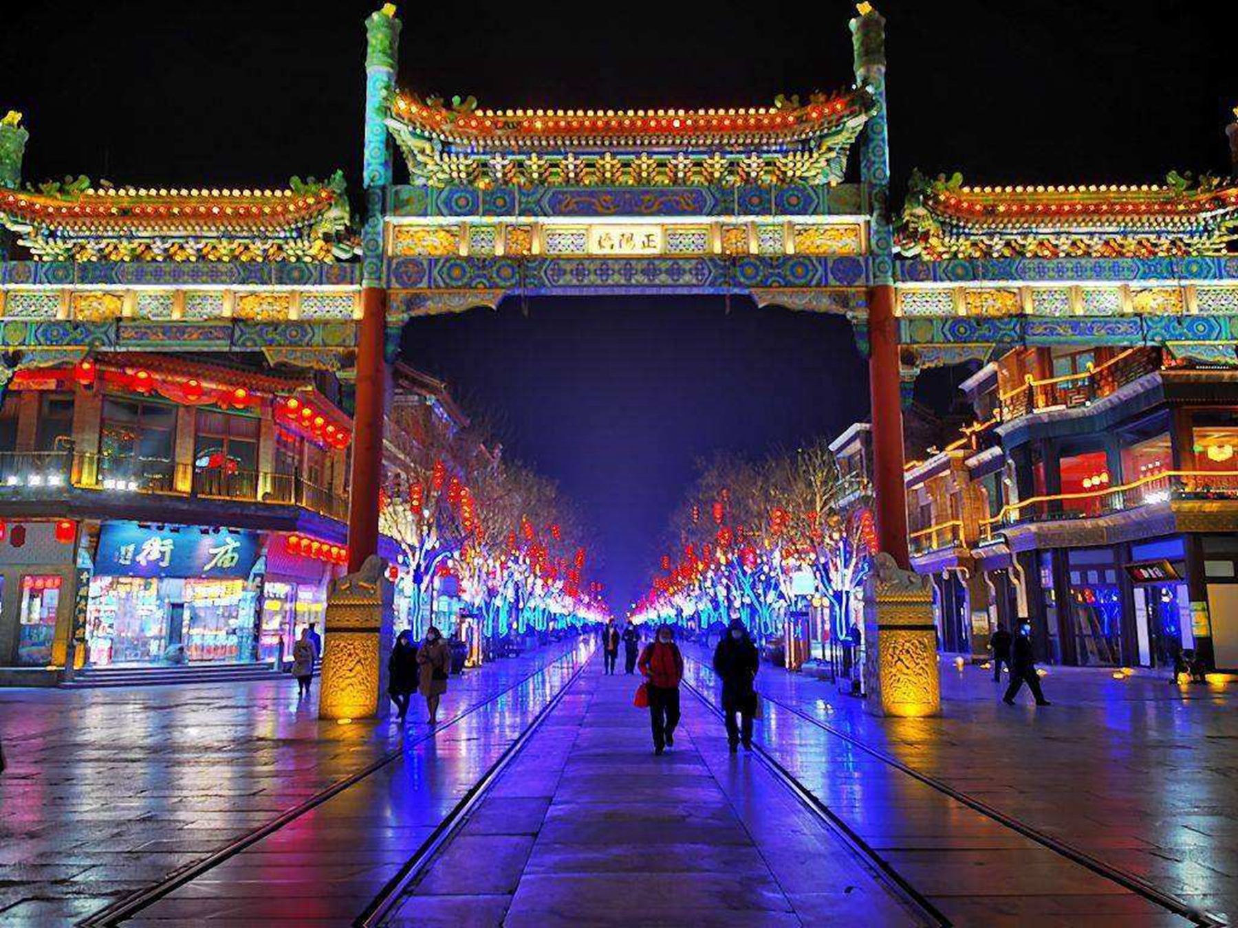 北京适合夜游的景点图片