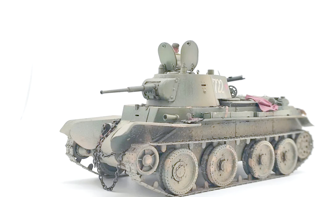 bt-7坦克:强大火力与高速机动并存,苏联红军的得力助手