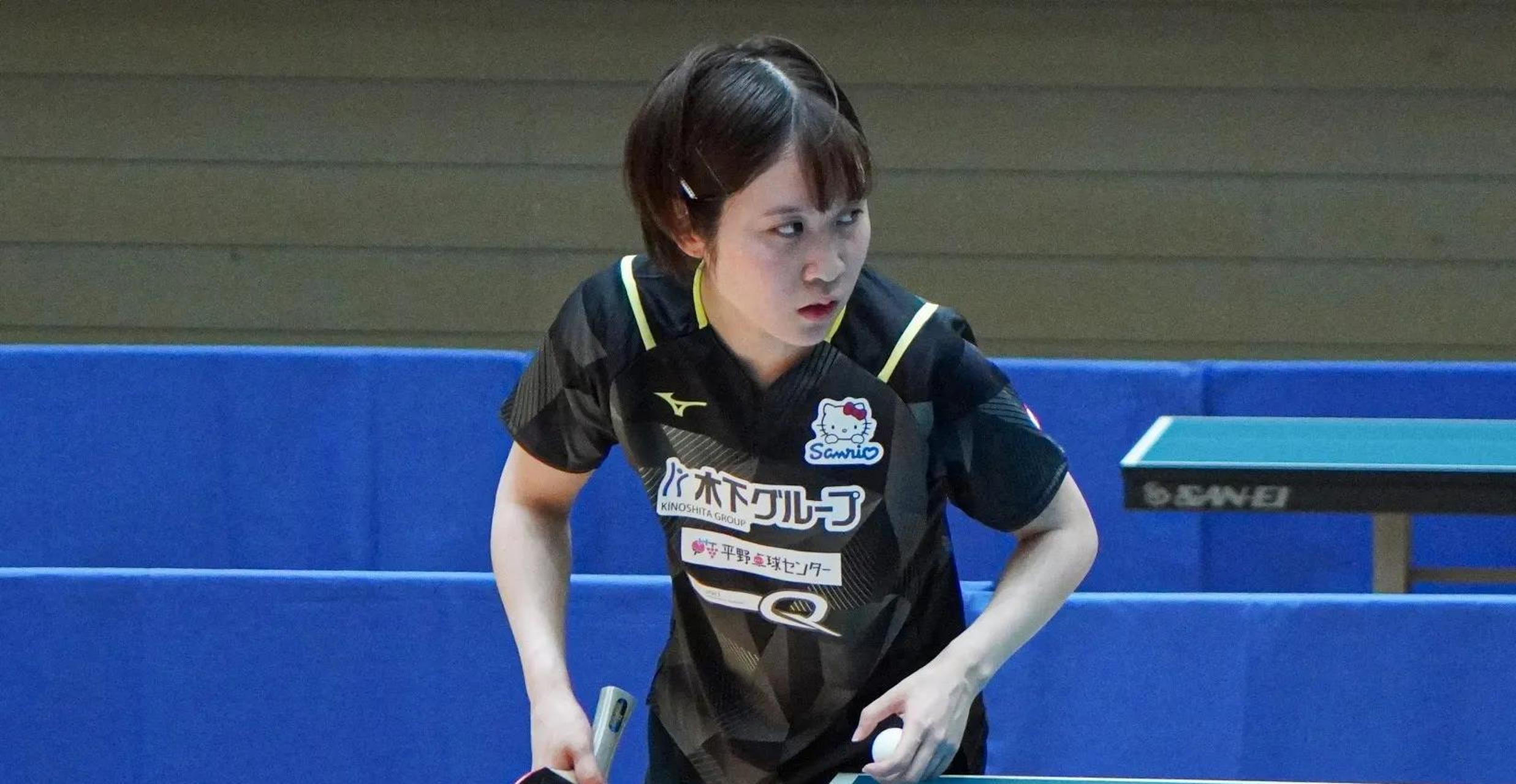 日本乒乓球巴黎奥运会选拔赛#  女单1/4决赛  张本美和4-2平野美 (99