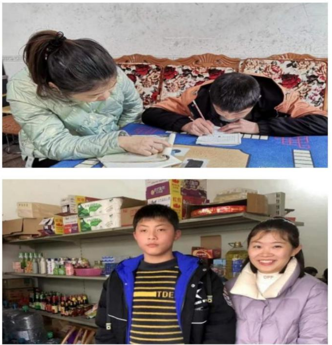 爱暖寒冬——特别的爱给特别的你——思聪中心小学开展送教上门教育