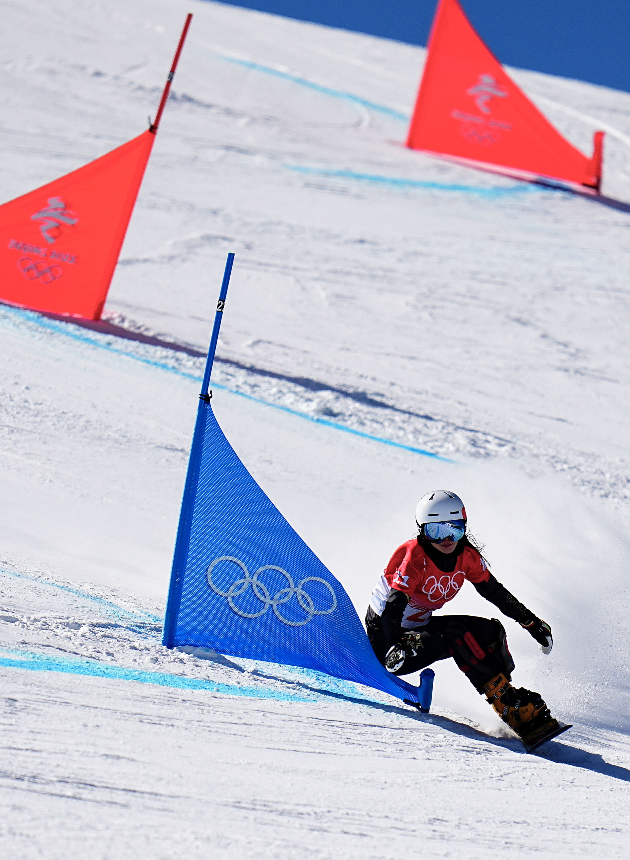 单板滑雪——女子平行大回转预赛赛况