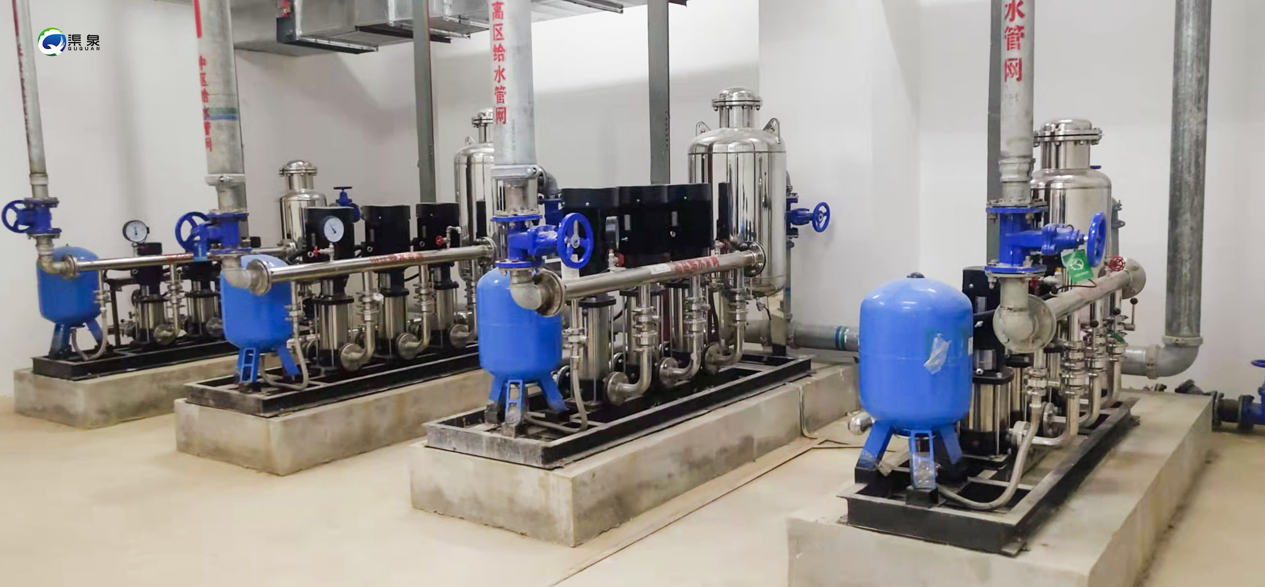 高层供水二次加压设备的增压效果