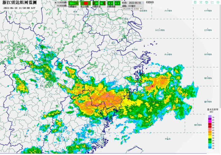 更新丨浙西部分地區有大到暴雨 浙江發佈山洪災害藍色預警