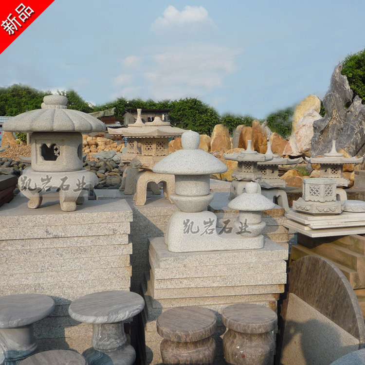 石雕灯笼常见石灯笼雕刻