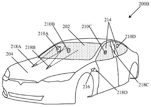 特斯拉新專利透露cybertruck雨刷器的未來形態