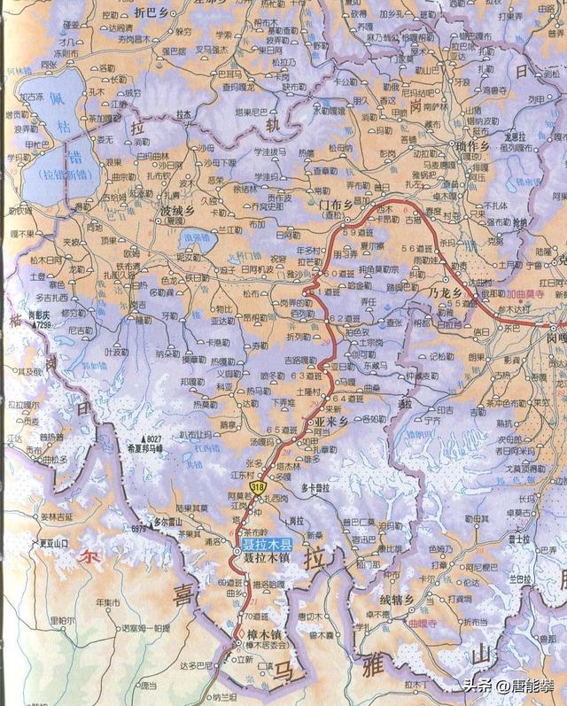 西藏日喀则定结,仲巴,亚东,吉隆,聂拉木5县现状