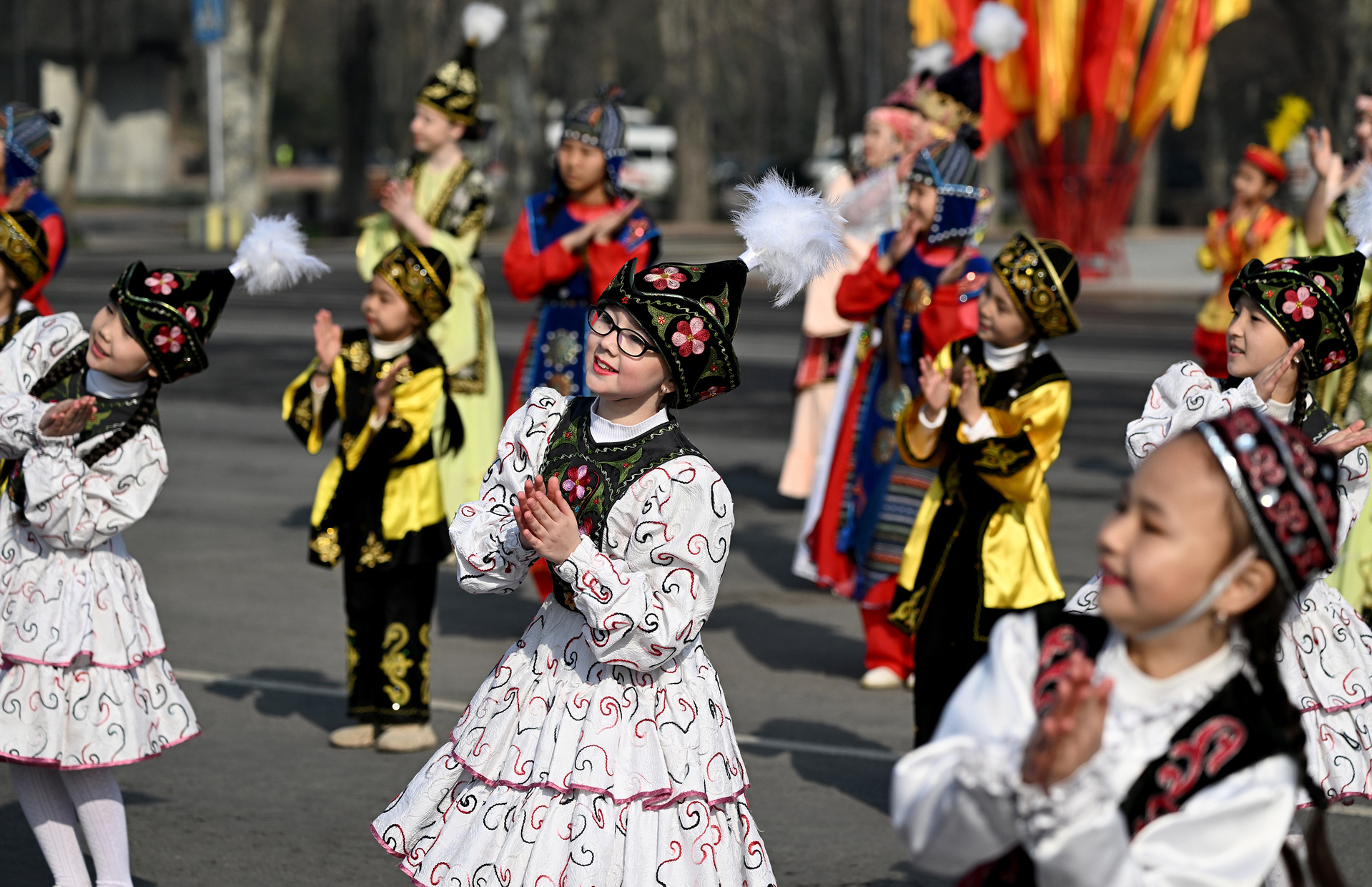 吉尔吉斯斯坦:庆祝纳乌鲁斯节