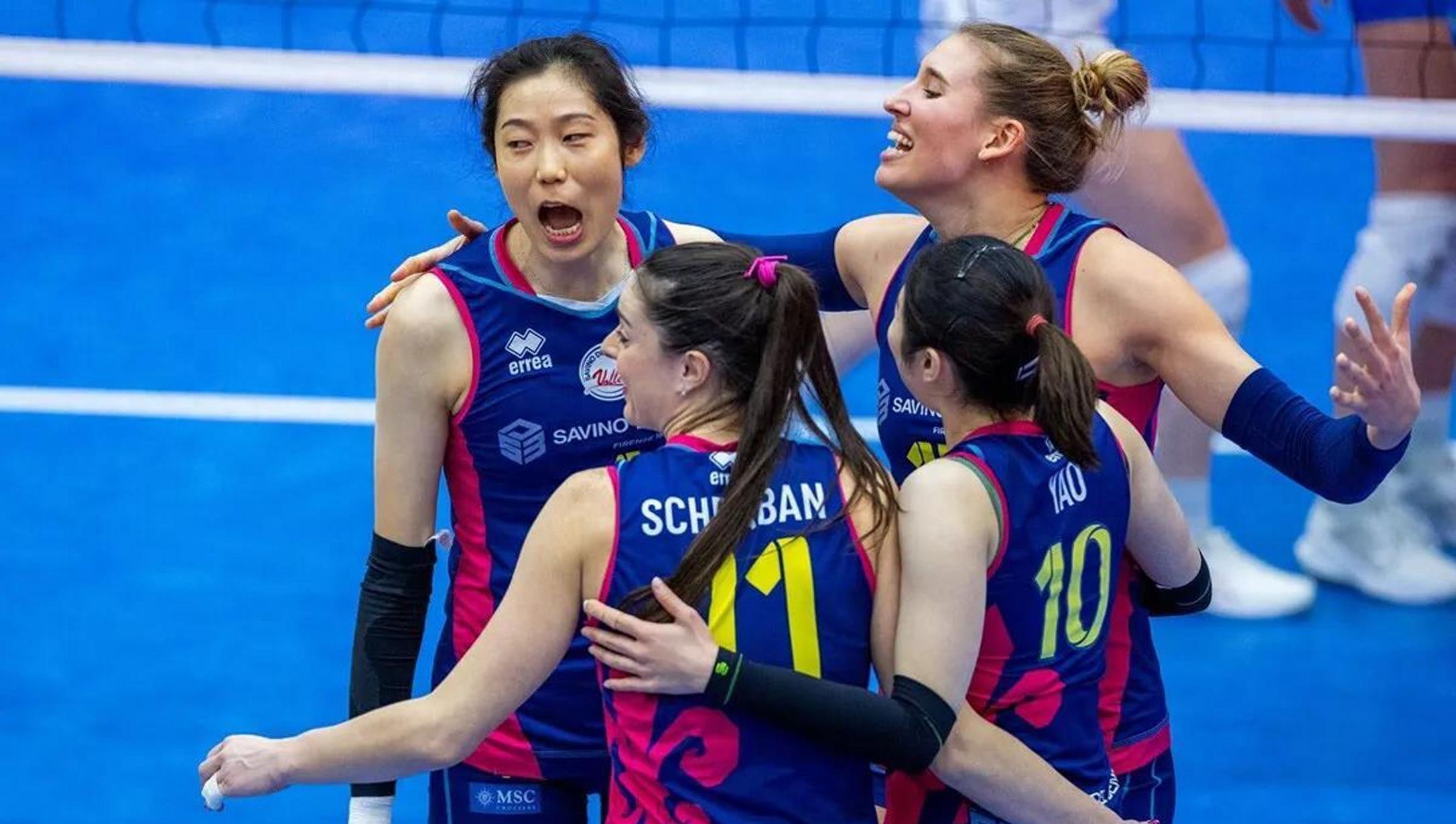 朱婷与意大利球星合作惨败,怪罪身怀绝技的艾格努太强大