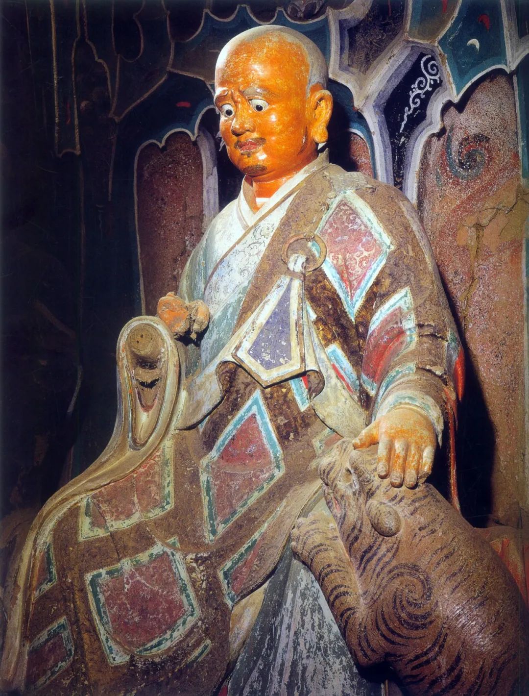 繁峙公主寺被盗前的明代彩塑