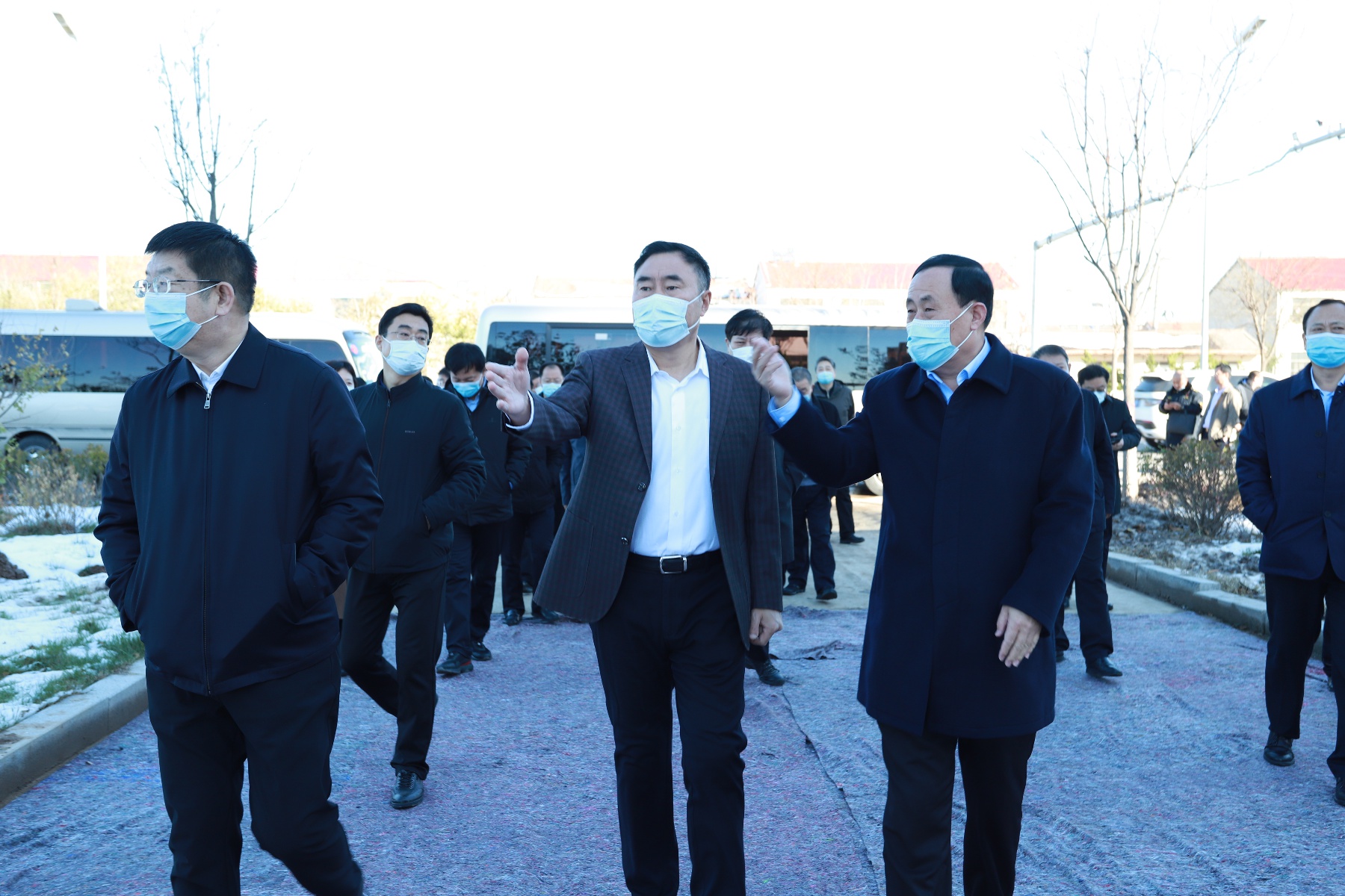 沧州市人大常委会党组书记,主任宋有洪带队视察城市环境容貌提档升级