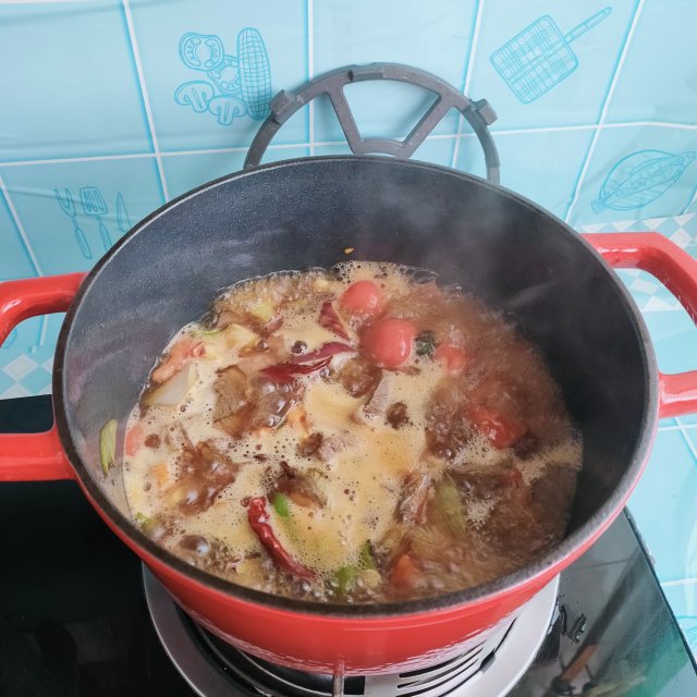 西红柿炖驴肉