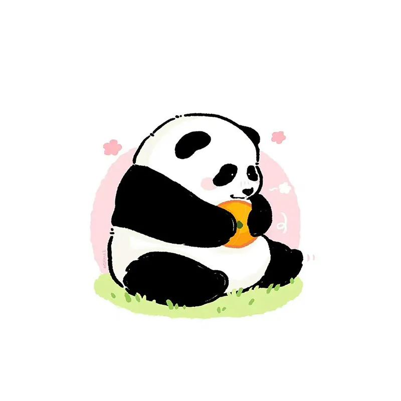 熊猫头像,不愧是国宝,萌翻了