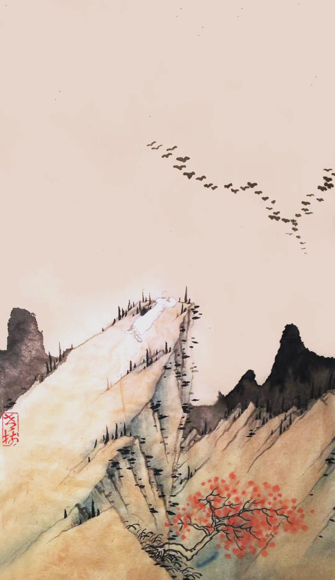 秋深意浓:大雁南归与季节的哲思