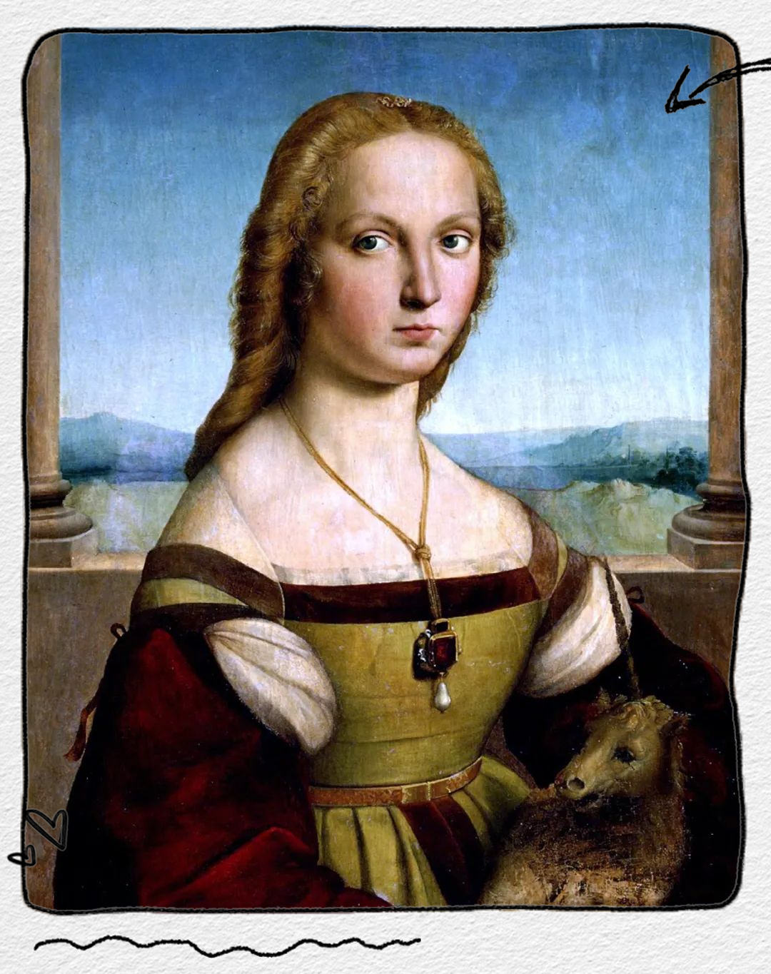 探索拉斐尔的23岁自画像与艺术巅峰的秘密