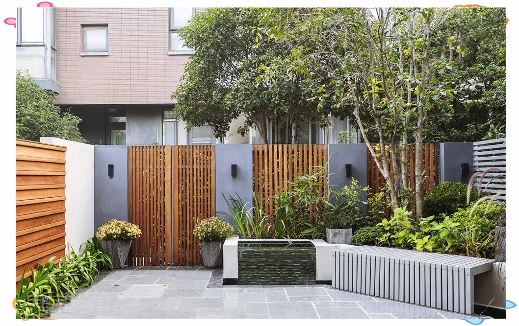 院墙设计:打造庭院的第一吸引力