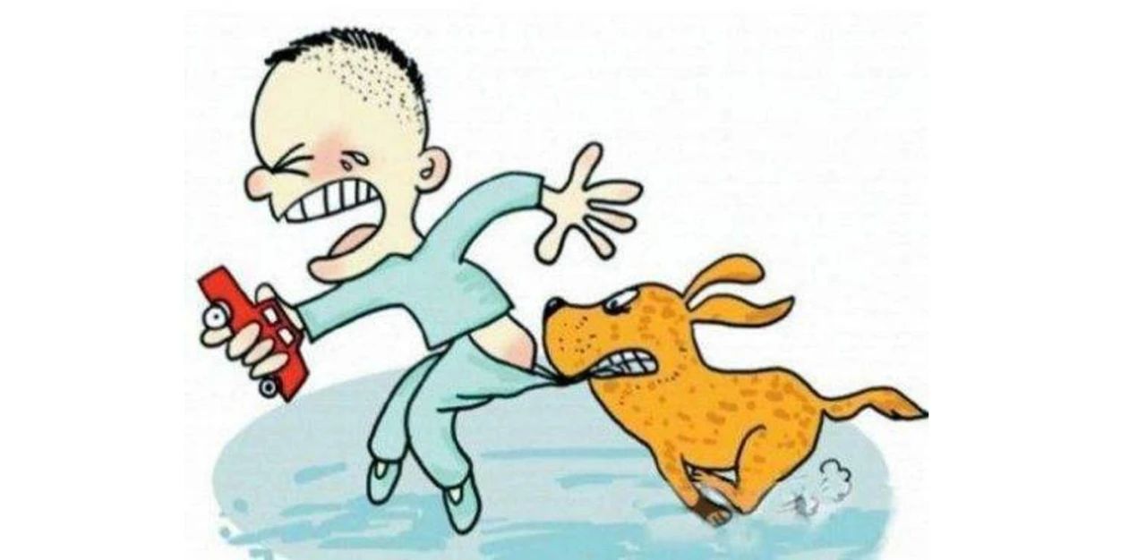 幽默调侃丨盼好报,会给狗咬