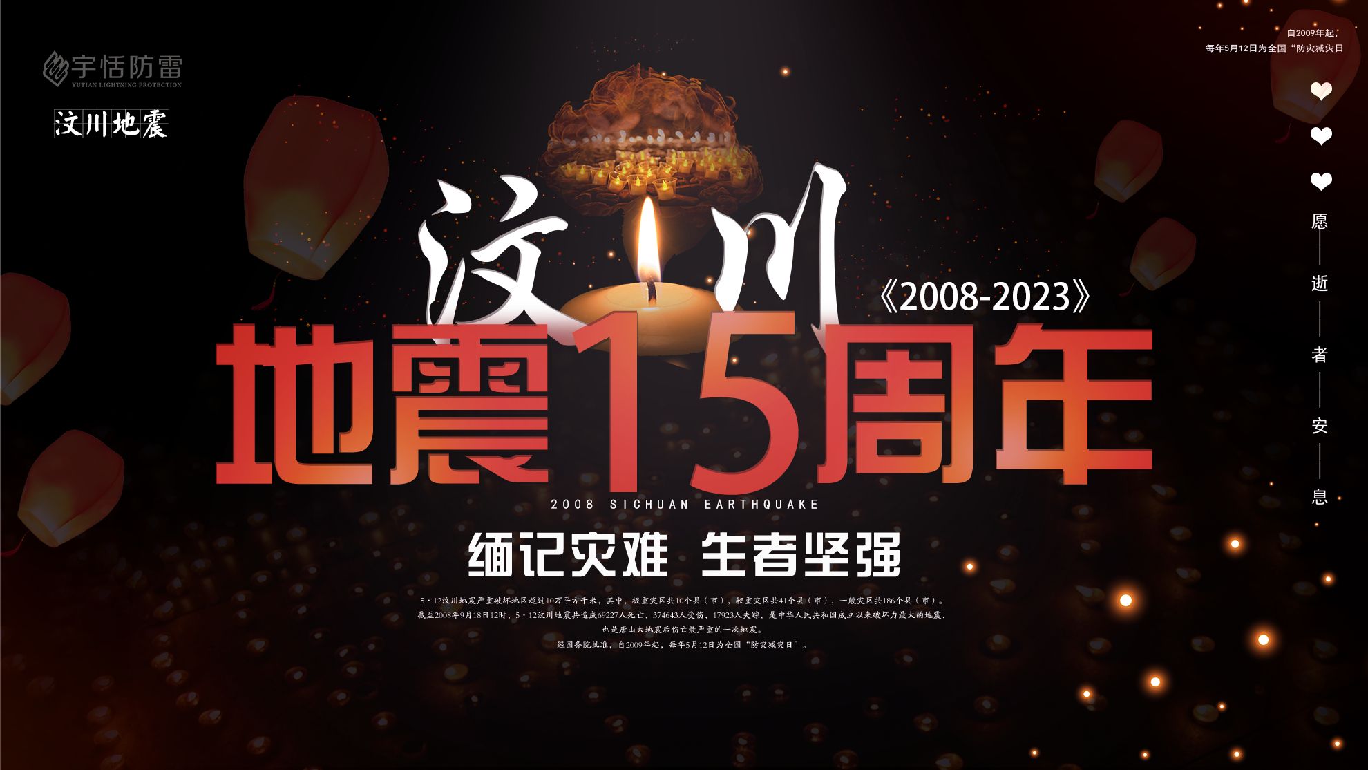 汶川地震15周年祭:缅怀逝者,致敬重生