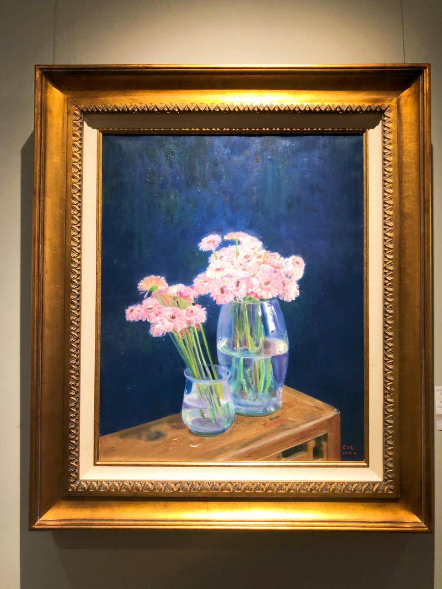 "源本——王力克油画新作展"在山东教育出版社鲁教艺术馆开幕