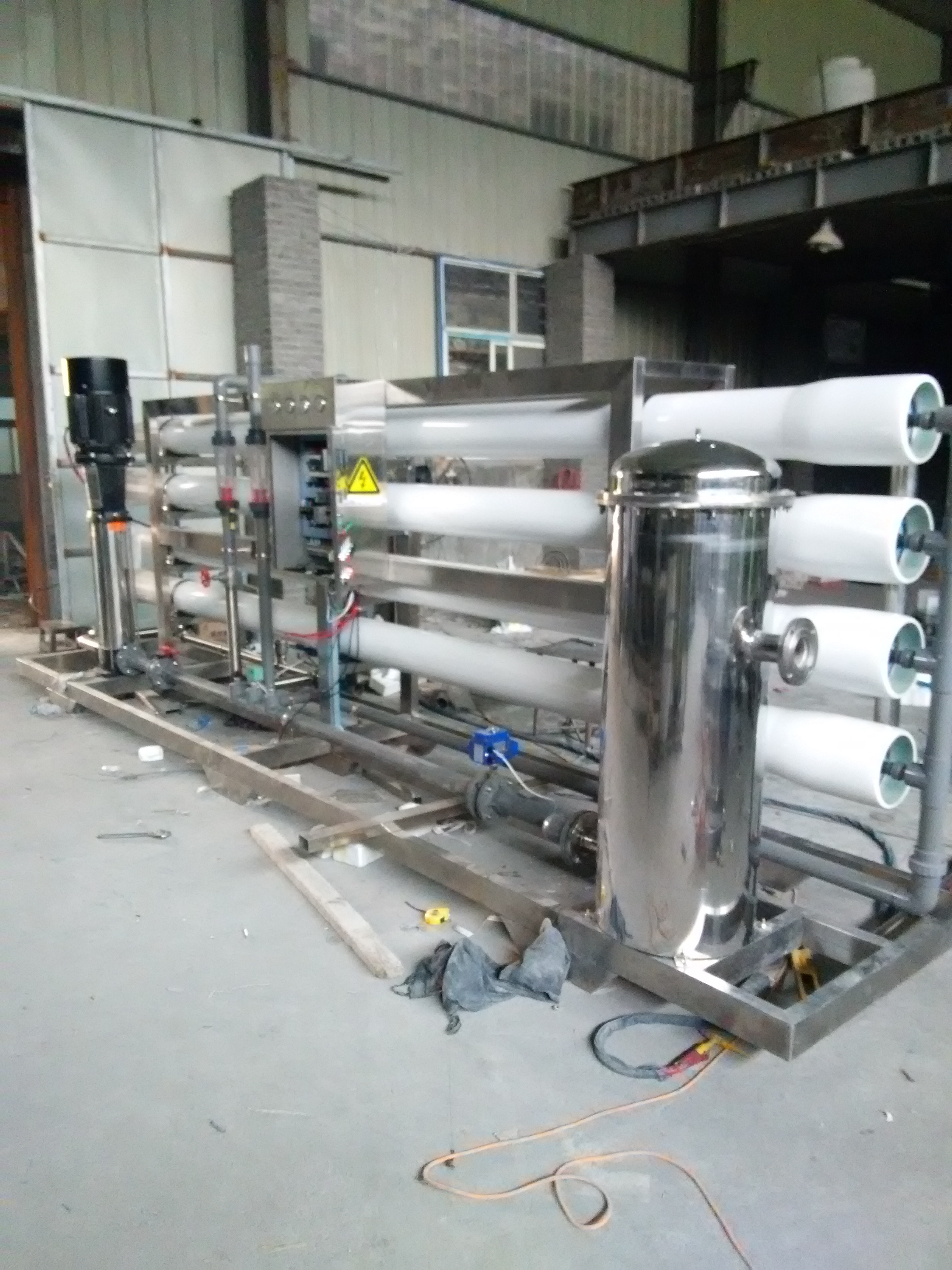 周口2吨反渗透纯化水设备软化水纯水设备锅炉纯净水设备