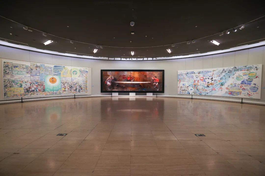 北京国际美术双年展开幕:关注奥运和抗疫
