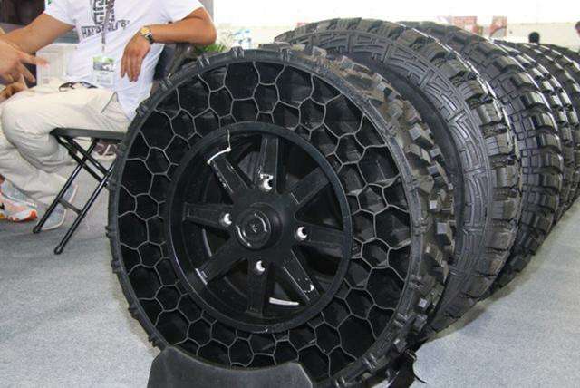 不充气的新型轮胎