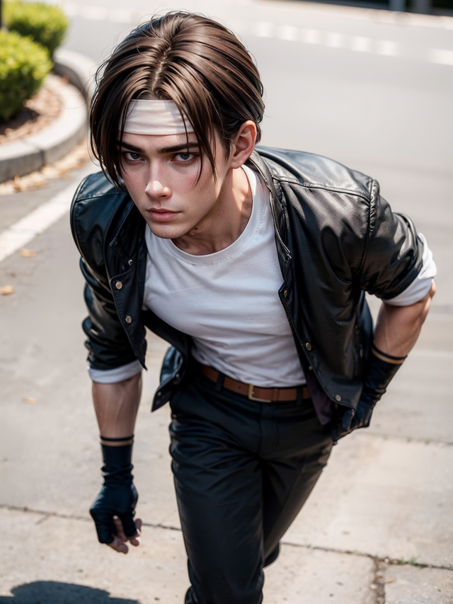 《拳皇》草薙京 头像 壁纸