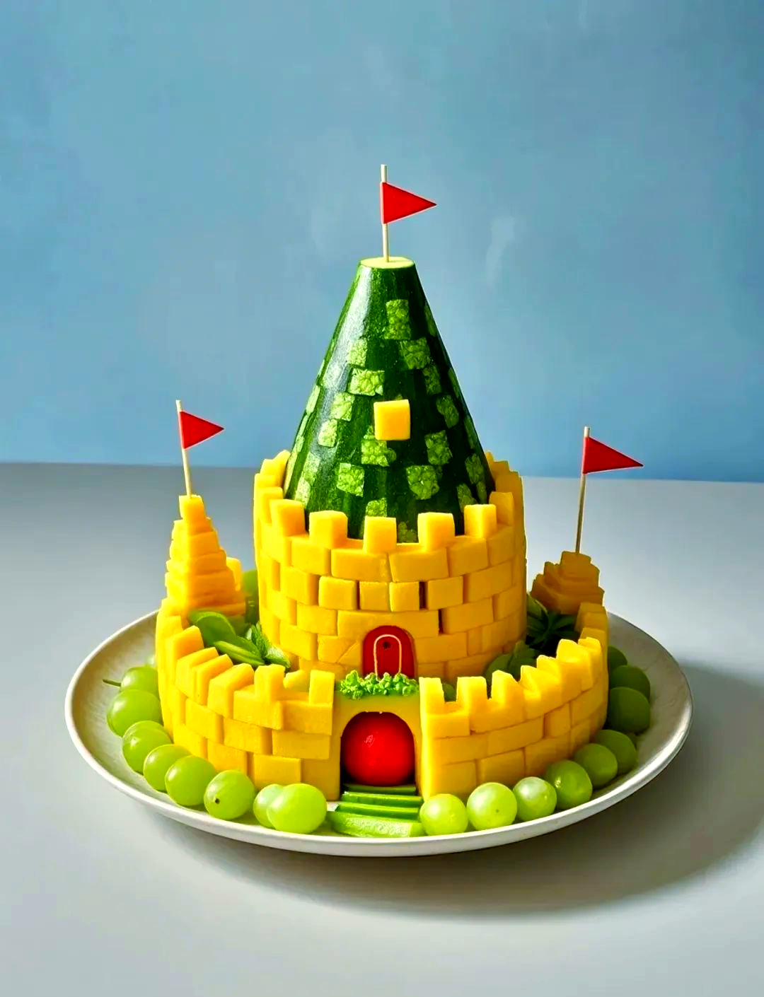 水果创意拼盘,点亮你的生活色彩,让美好滋味在舌尖绽放