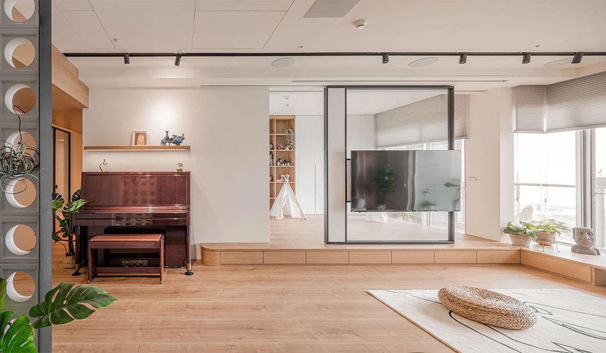 新晋网红装修,必须是家庭阅读区!