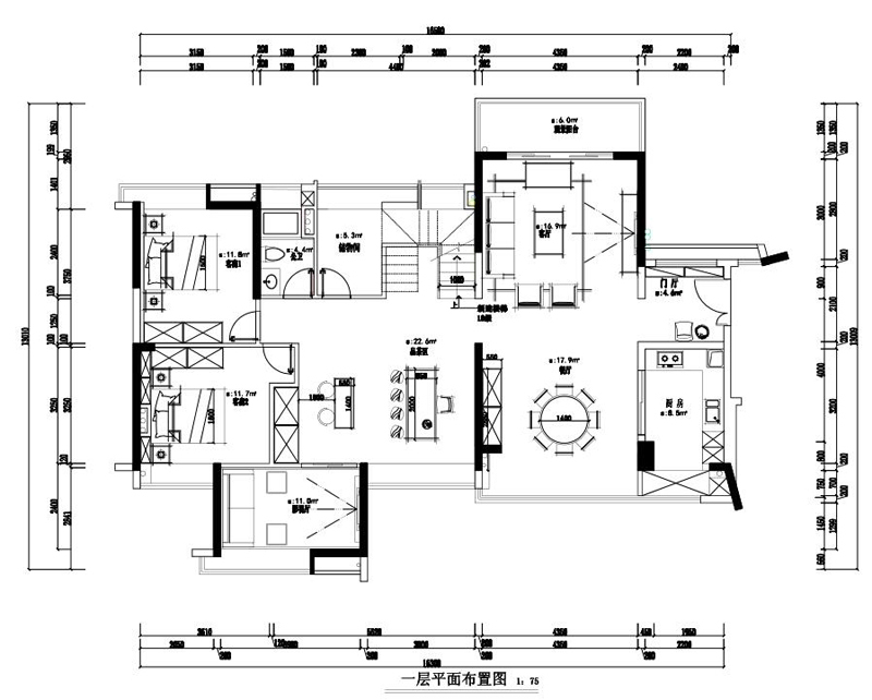 172平米的房子这样装修面积大了1倍,装修只花32万元!-御金沙装修