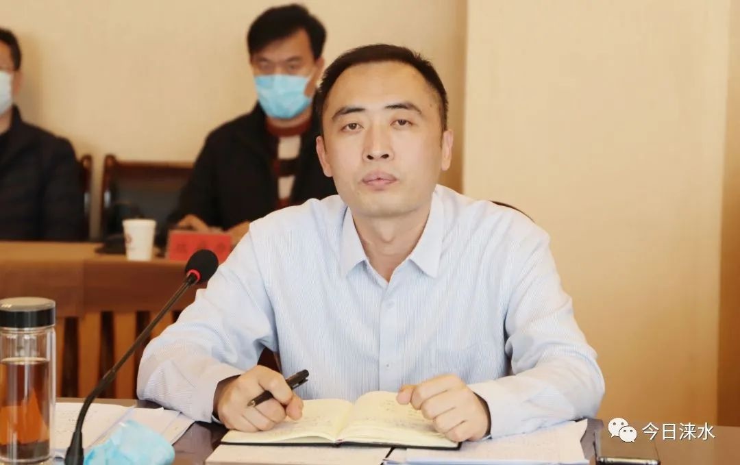 郑建军就当前重点工作到涞水县督导调研