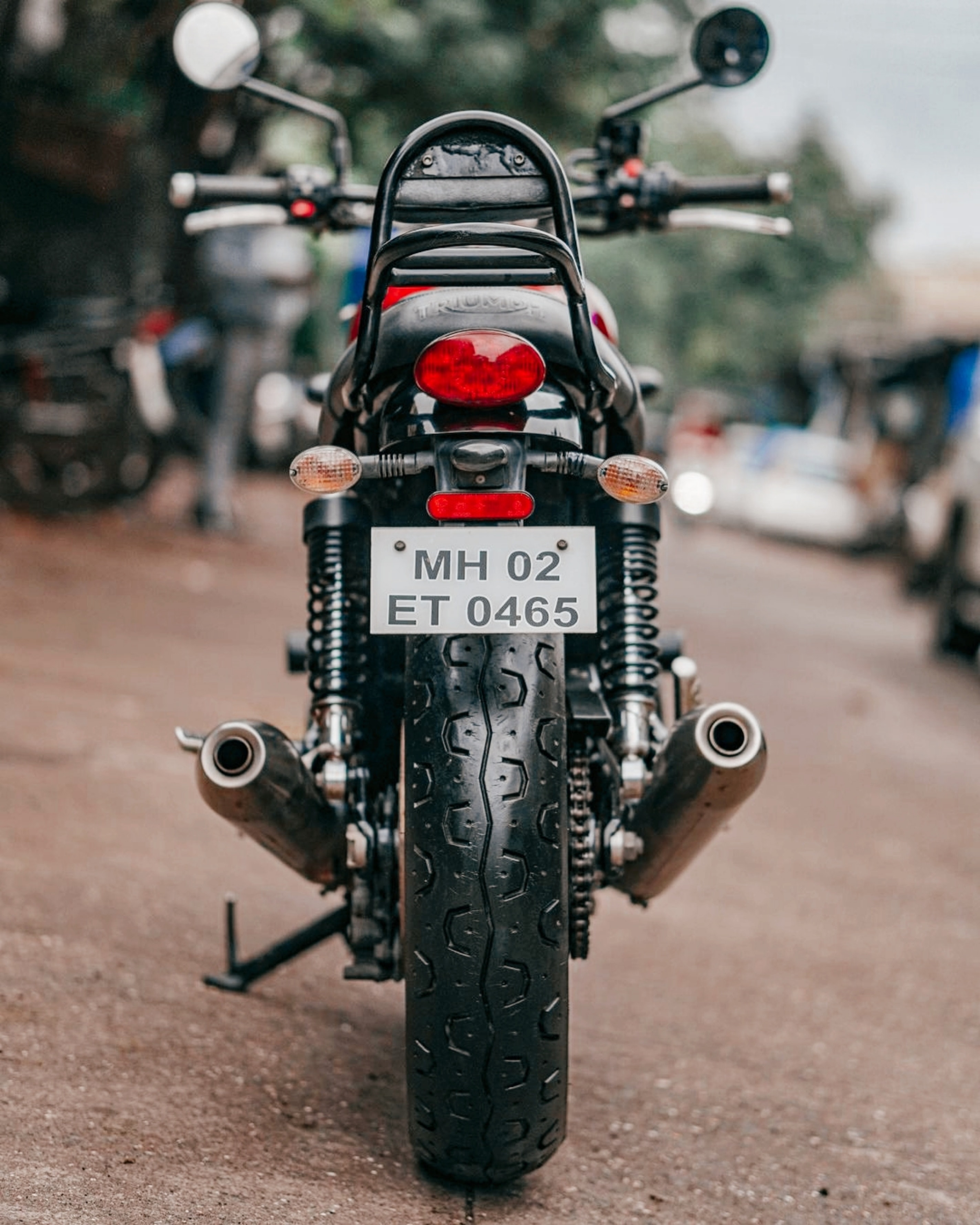脾气暴躁的复古摩托车 凯旋street twin「美图分享」