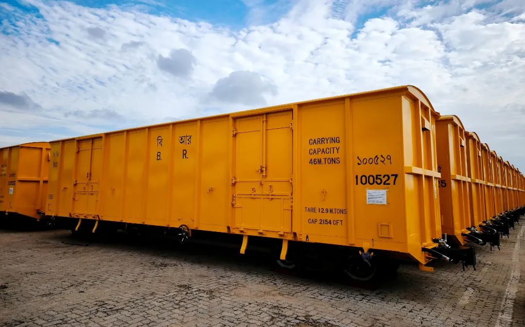 中车山东公司出口孟加拉铁路货车全部交付